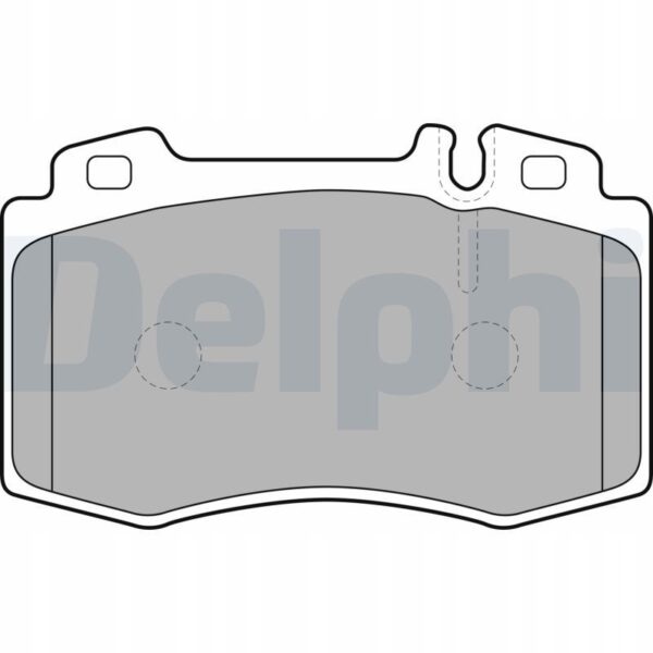 DELPHI КОЛОДКИ HAM. Передний MERCEDES CL203 W163 W220 W221 2.7 D-6.3