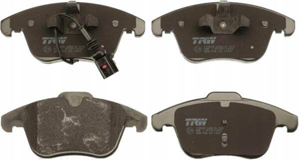 TRW GDB1762 комплект тормозных колодок, дисковые тормоза