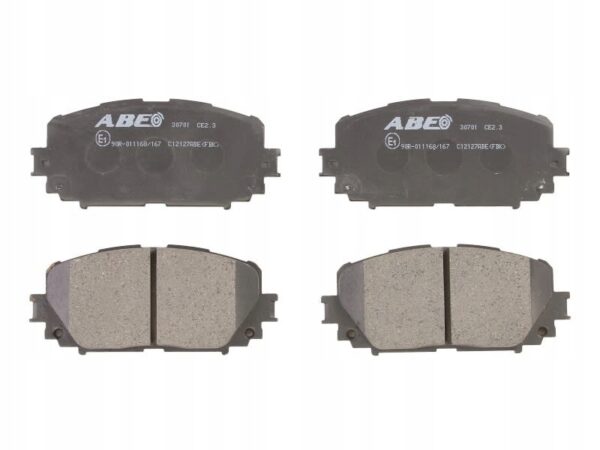 Тормозные колодки передние ABE C12127ABE