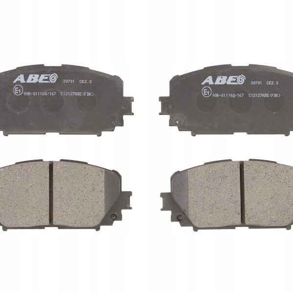 Тормозные колодки передние ABE C12127ABE