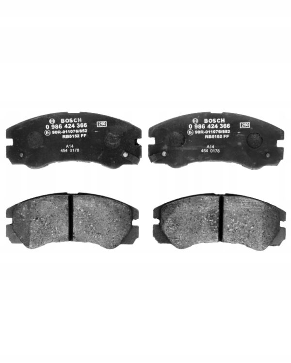Bosch 0 986 424 366 набор тормозных колодок, дисковые тормоза