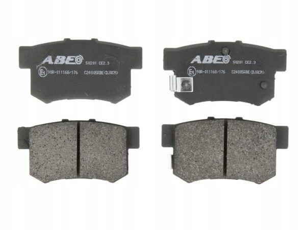 ABE c24005abe набор тормозных колодок, дисковые тормоза