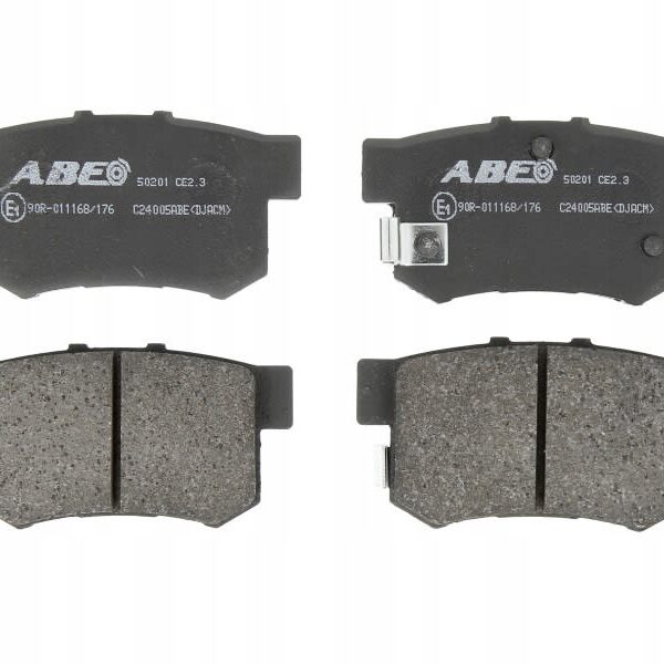 ABE c24005abe набор тормозных колодок, дисковые тормоза