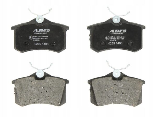 Тормозные колодки задние ABE C2W002ABE-P