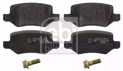 FEBI BILSTEIN задние тормозные колодки для MERCEDES W168 W169 W245 1997-2012