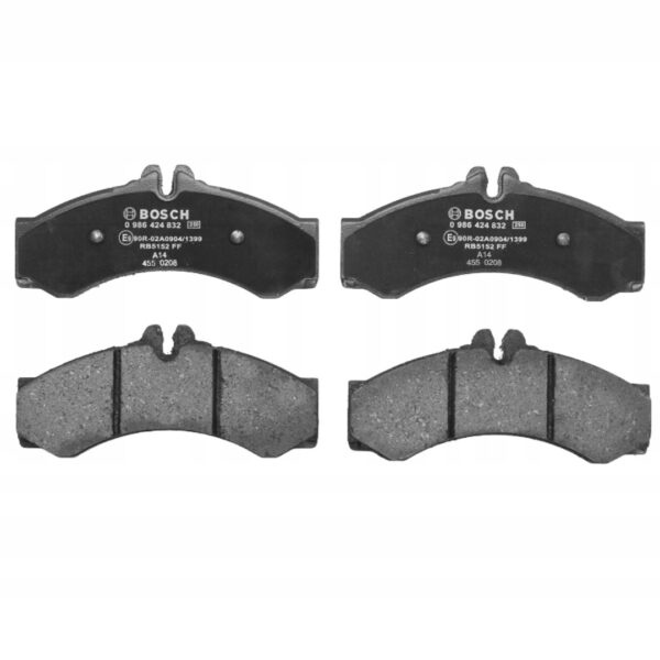 Bosch 0 986 424 832 комплект тормозных колодок, дисковые тормоза