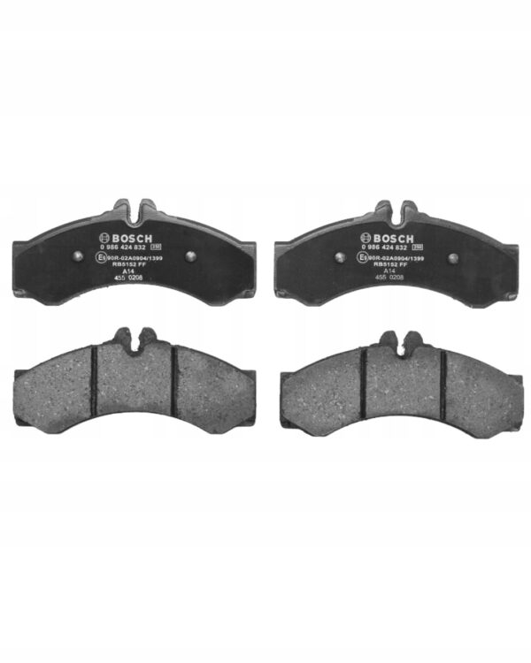 Bosch 0 986 424 832 комплект тормозных колодок, дисковые тормоза