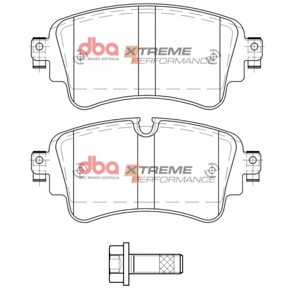 Колодки задние DBA Xtreme Audi A4 B9 | A6 C8 / Q7 4M / VW Touareg III DB15032X