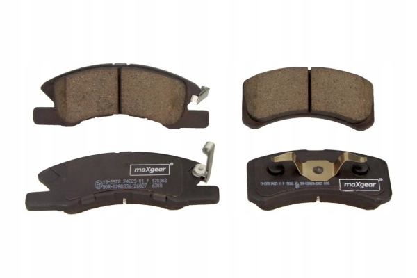 КОЛОДКИ HAM. DAIHATSU P. CHARADE / CUORE / TR MAXGEAR 19-2978