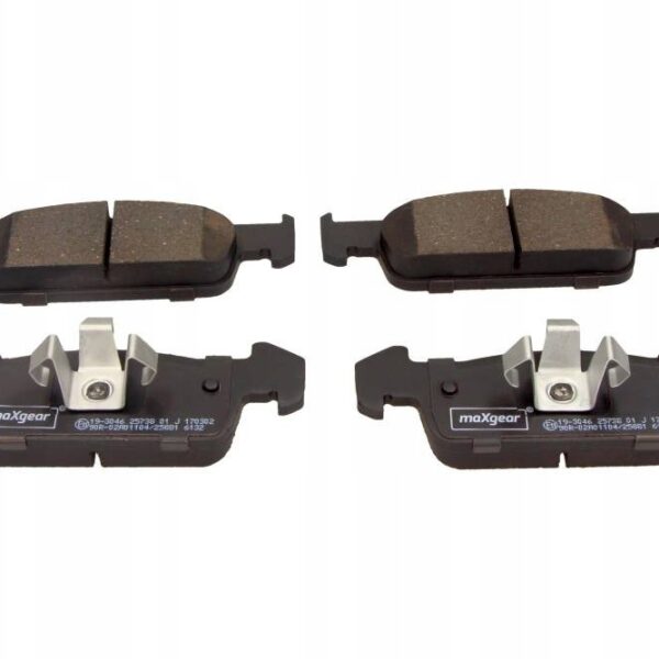 MAXGEAR КОЛОДКИ ХЭМ. ФРОНТАЛЬНАЯ DACIA LOGAN II SANDERO II 0.9-1.6 2012-