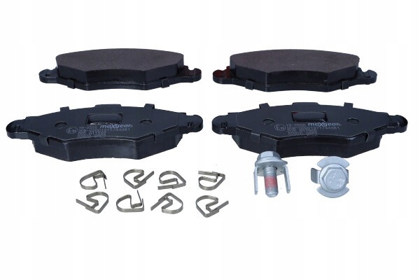 MAXGEAR ПЕРЕДНИЕ ТОРМОЗНЫЕ КОЛОДКИ PEUGEOT 206 306 1.1-1.9 D 1993-2012