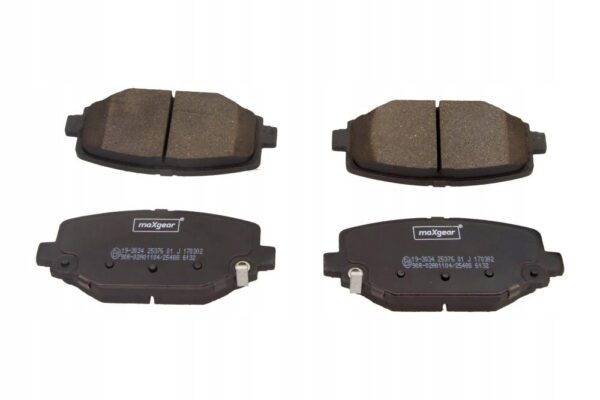 Maxgear 19-3034 набор тормозных колодок, дисковые тормоза