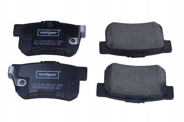 КОЛОДКИ HAM. HONDA CIVIC 01-MAXGEAR 19-3669