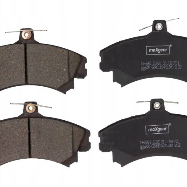 Maxgear 19-2863 набор тормозных колодок, дисковые тормоза