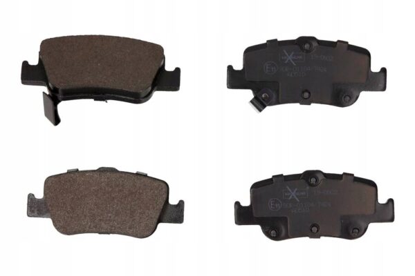 MAXGEAR КОЛОДКИ ХЭМ. ЗАДНЯЯ ЧАСТЬ TOYOTA AURIS COROLLA 1.2-2.2 2006-2019