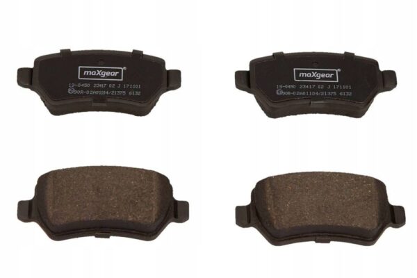 Maxgear 19-0450 набор тормозных колодок, дисковые тормоза