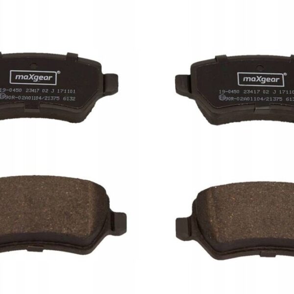 Maxgear 19-0450 набор тормозных колодок, дисковые тормоза