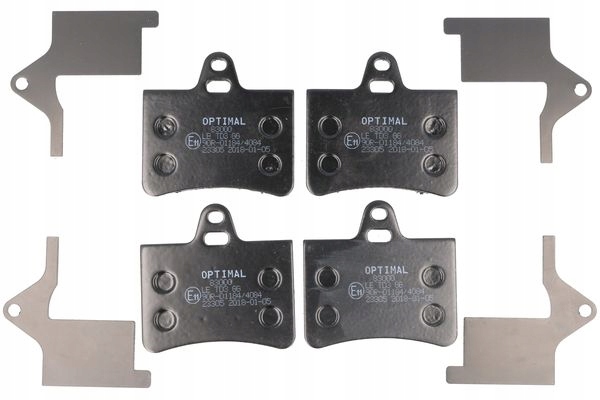 Optimal BP - 83000 комплект тормозных колодок, дисковые тормоза
