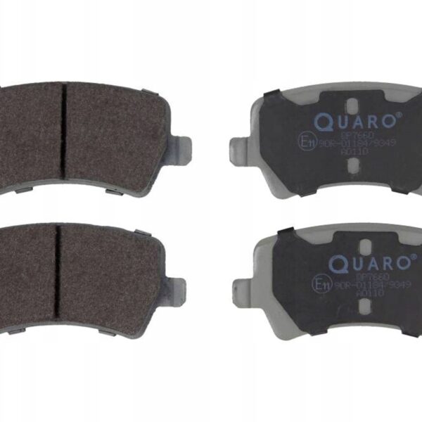Набор тормозных колодок Quaro QP7660, дисковые тормоза