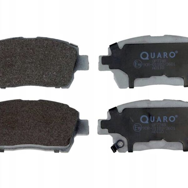 Передние тормозные колодки QUARO для TOYOTA COROLLA E12 / PRIUS W2
