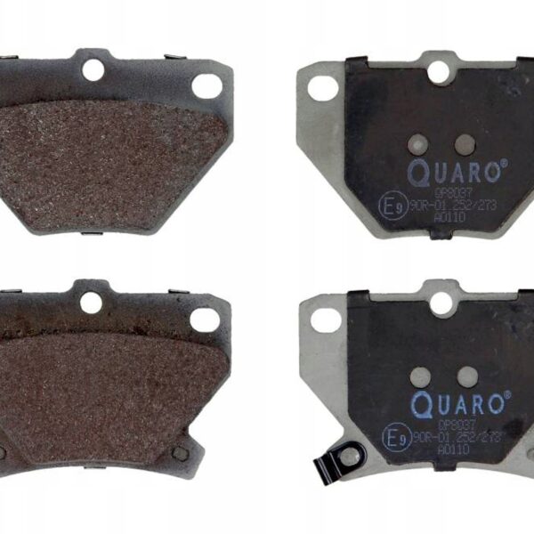 Quaro QP8037 набор тормозных колодок, дисковые тормоза