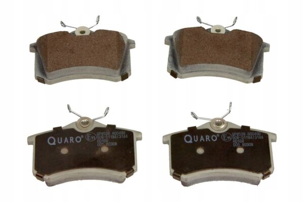 QP8538 КОЛОДКИ HAM. RENAULT T. MEGANE 08-CLIO 05-SCENIC MODUS без ветчины.