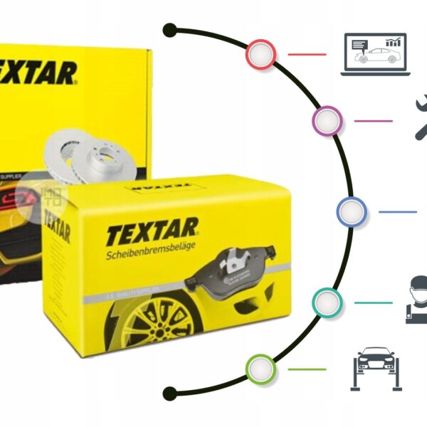 TEXTAR тормозные колодки задние 2210301