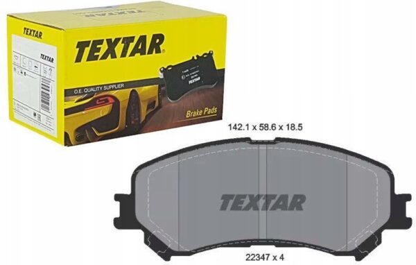 TEXTAR тормозные колодки передние 2234701