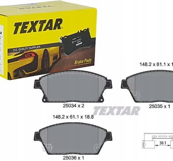 Тормозные колодки TEXTAR 2503481