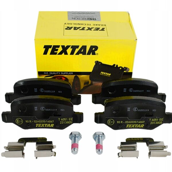 TEXTAR тормозные колодки задние 2313805