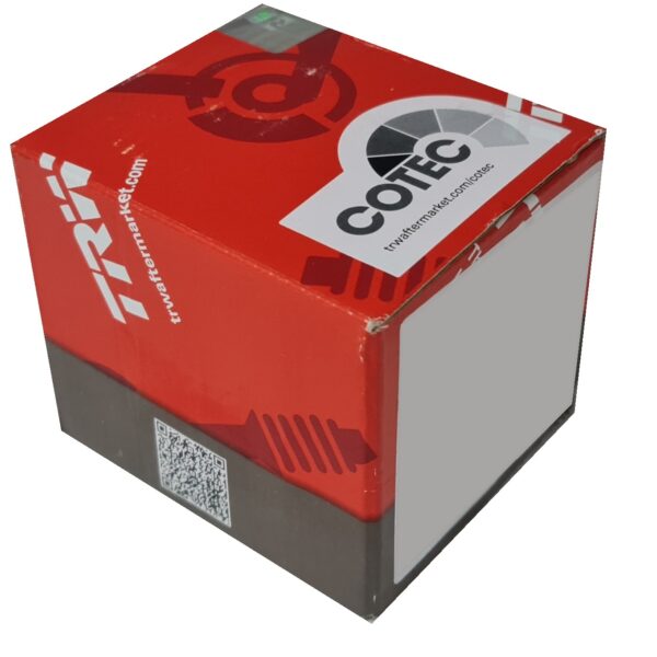 TRW GDB1280 комплект тормозных колодок, дисковые тормоза