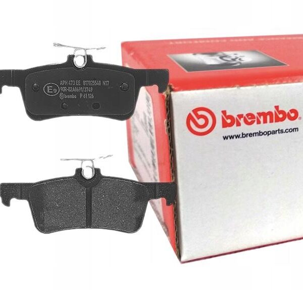 Brembo P 61 126 набор тормозных колодок, дисковые тормоза