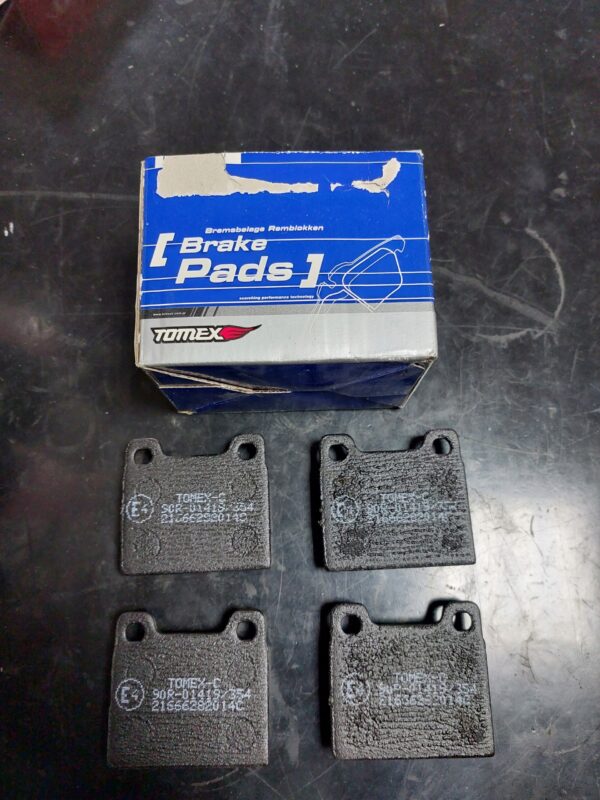 1019 / ТОМ ТОРМОЗНЫЕ КОЛОДКИ. DB W123, W126 задняя часть TOMEX BRAKES