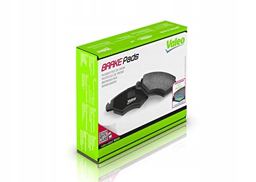Valeo 598002 комплект тормозных колодок, дисковые тормоза