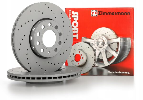 Диски ZIMMERMANN SPORT передние - AUDI A4 B7 320 мм